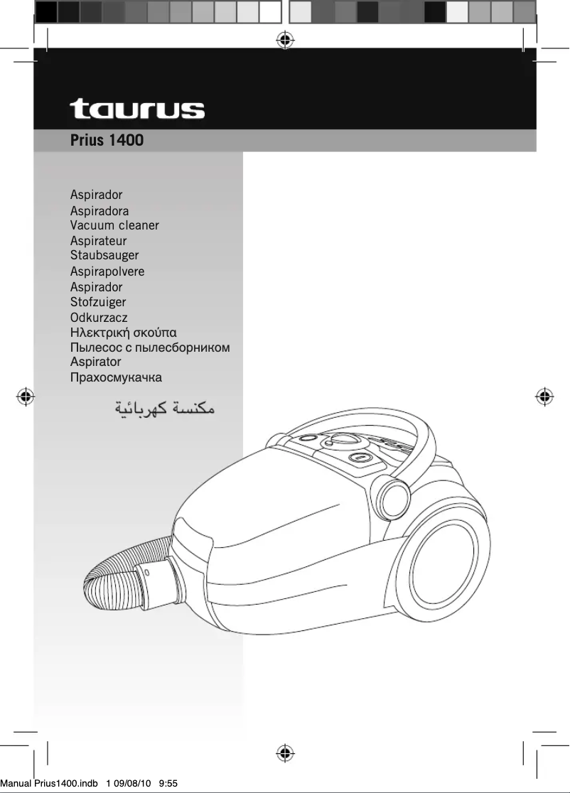 Page n°1 - Manuel utilisateur Taurus Prius 1400