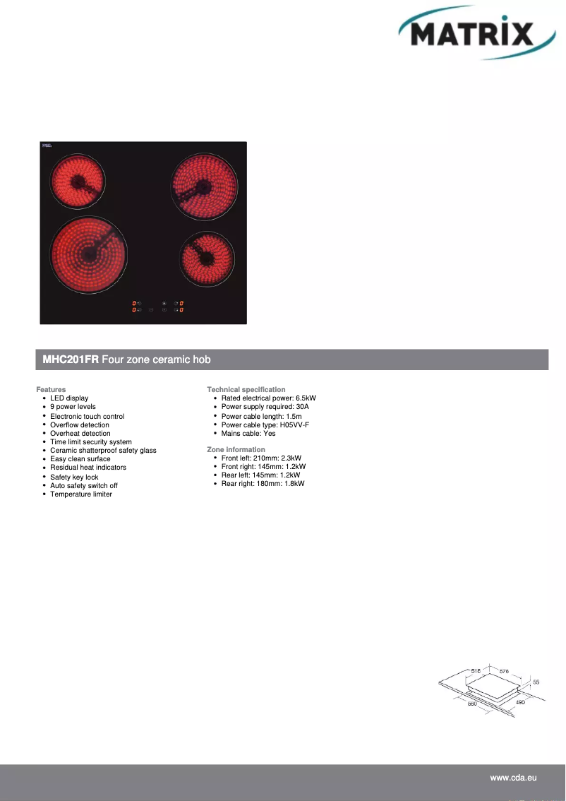 Image de la première page du manuel de l'appareil MHC201FR