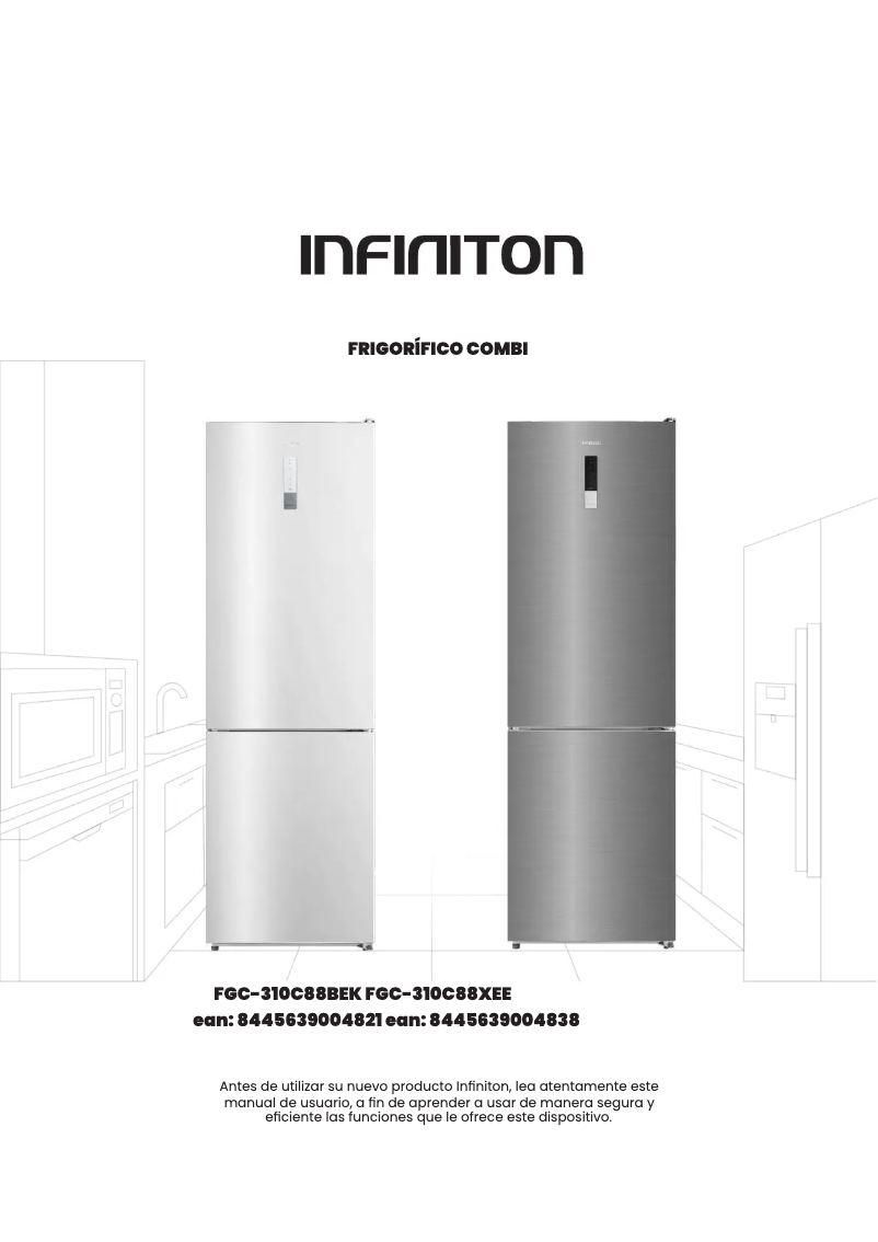 Page n°1 - Manuel utilisateur Infiniton FGC-310C88XEE