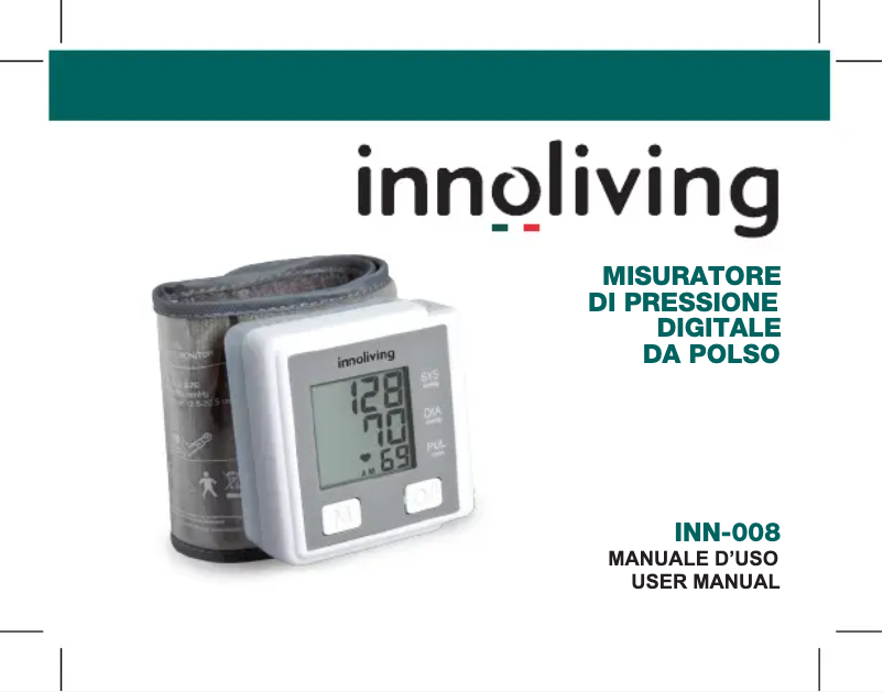 Page n°1 - Manuel utilisateur Innoliving INN-008