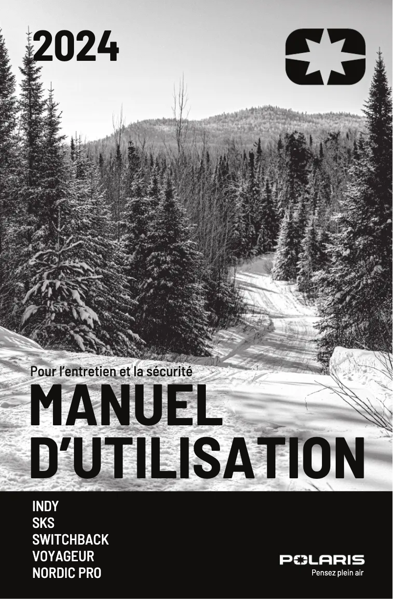 Page 1 de la notice Manuel utilisateur Polaris 650 Switchback SP 146 (2024)
