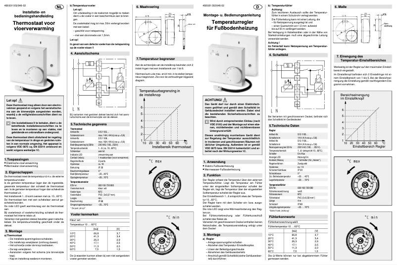 Image de la première page du manuel de l'appareil FR-E 52531