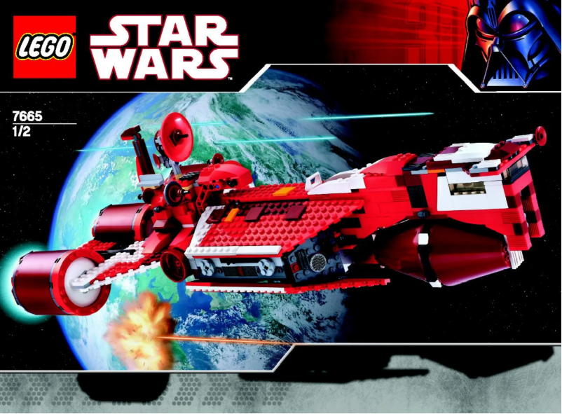 Page 1 de la notice Manuel utilisateur Lego Republic Cruiser (TM)
