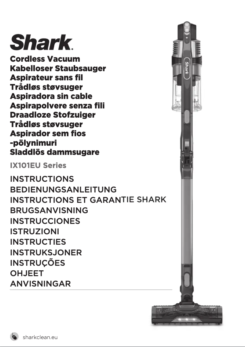 Image de la première page du manuel de l'appareil IX101EU