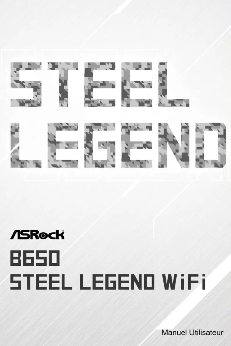 Página 1 del manual Manual de usuario Asrock B650 Steel Legend WiFi