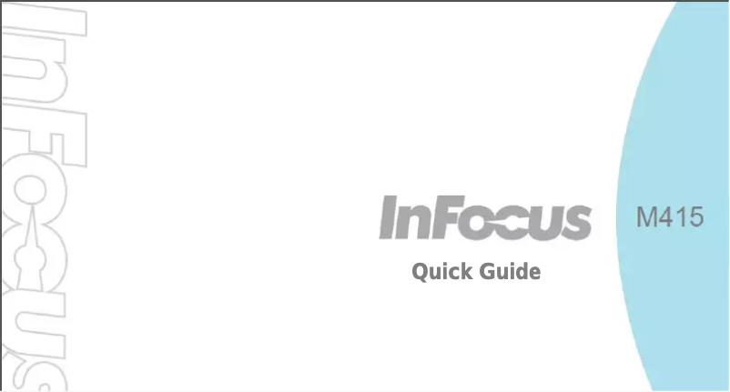 Page n°1 - Manuel utilisateur InFocus Bingo 10