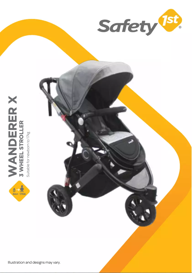 Page 1 de la notice Manuel utilisateur Safety 1st Wanderer X