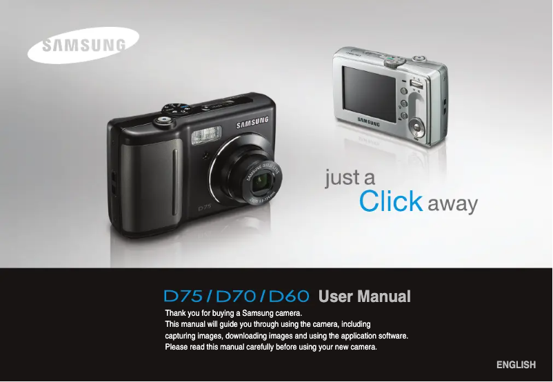 Page n°1 - Manuel utilisateur Samsung D70