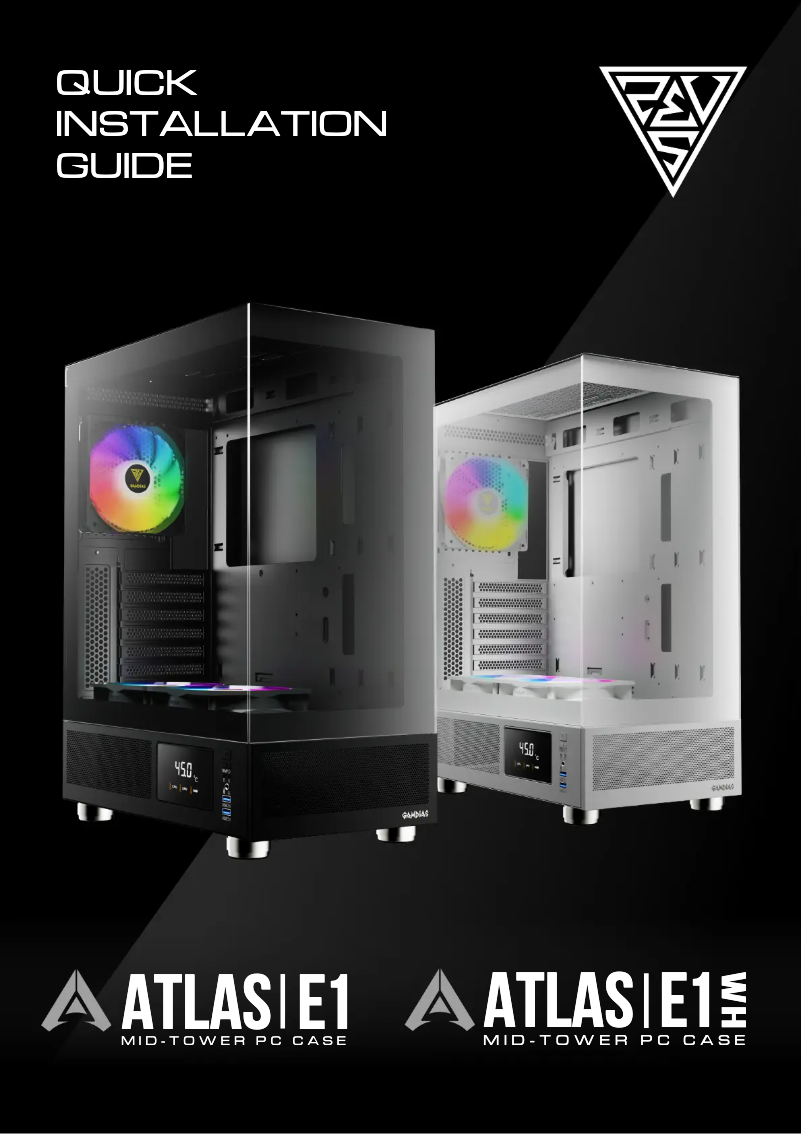 Image de la première page du manuel de l'appareil Atlas E1