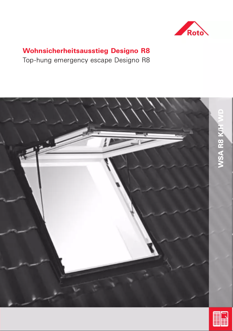 Image de la première page du manuel de l'appareil Designo WSA R8 K/H WD