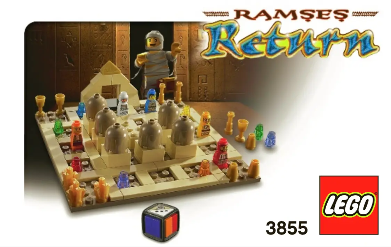 Page n°1 - Manuel utilisateur Lego Ramses Return
