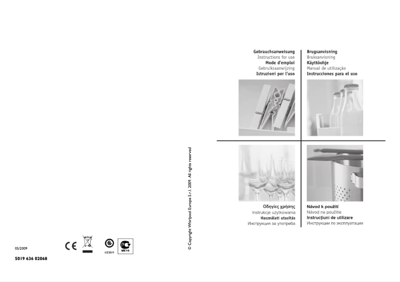 Página 1 del manual Manual de usuario Whirlpool WTE1811 W