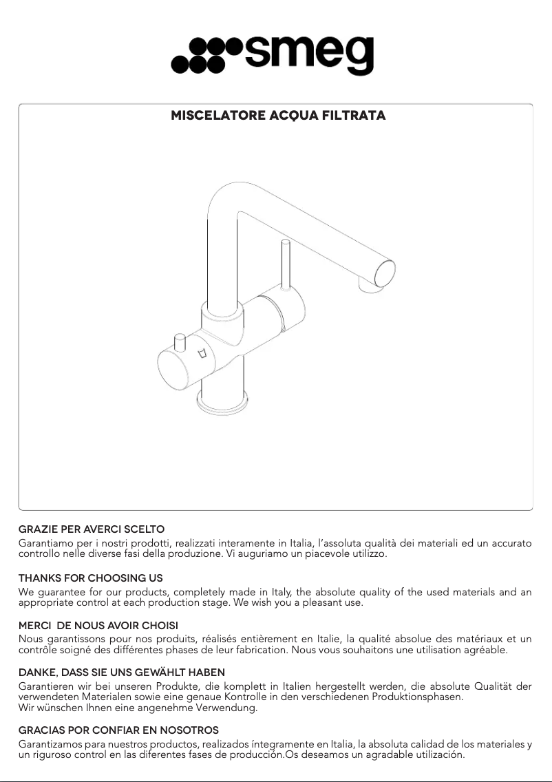 Page n°1 - Mode d'emploi Smeg MAP99CR