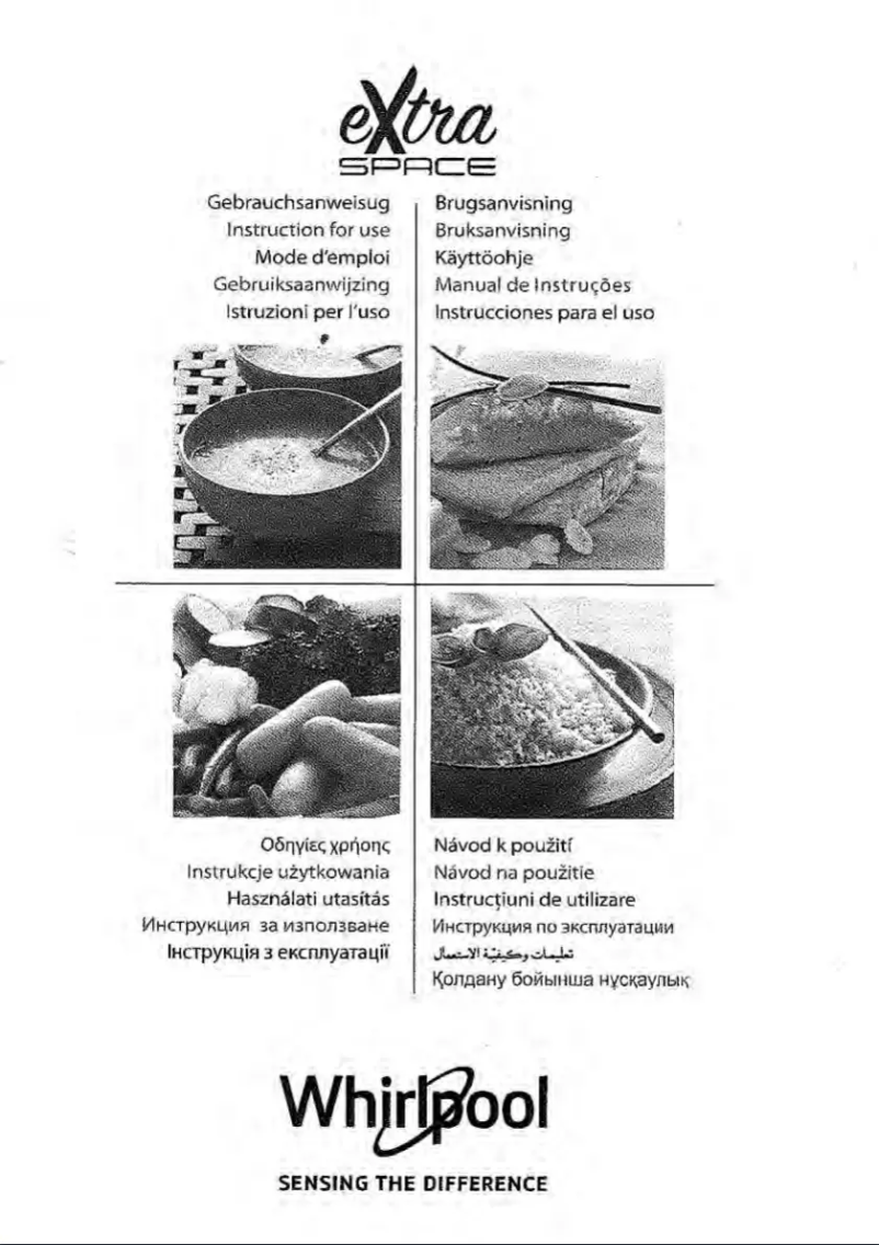 Page 1 de la notice Manuel utilisateur Whirlpool MWF 427 BL