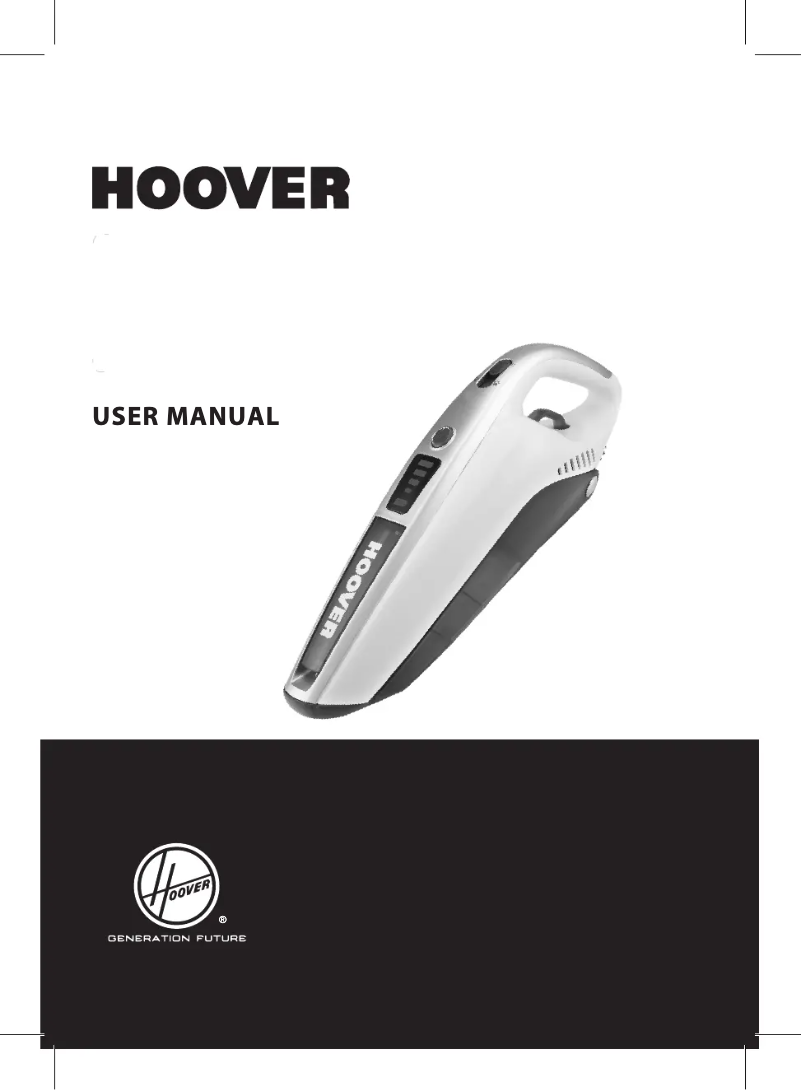 Page n°1 - Manuel utilisateur Hoover Jovis Plus SM156DPN 001