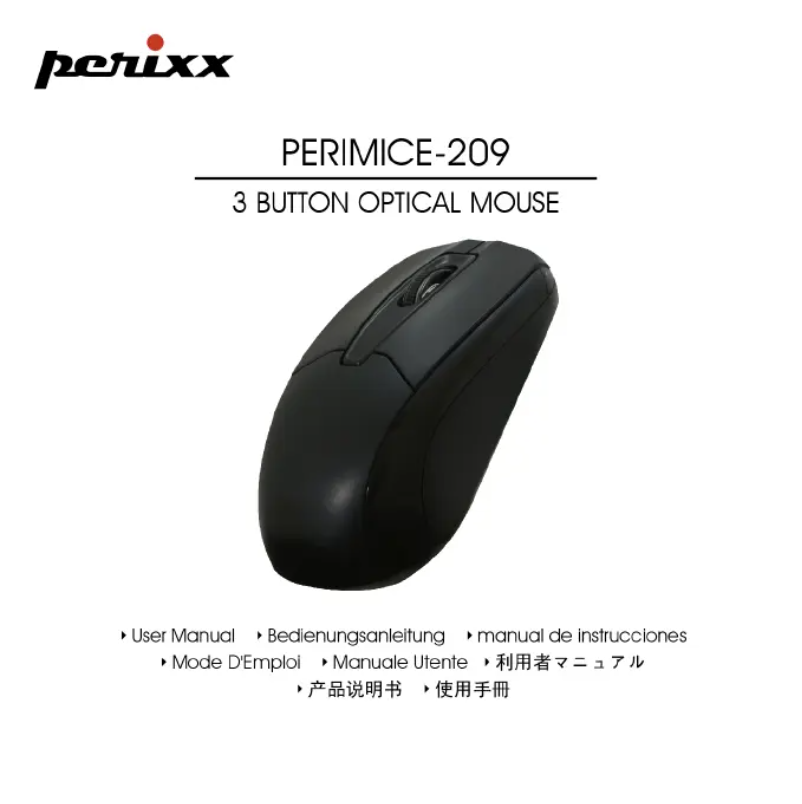 Page n°1 - Manuel utilisateur Perixx PERIMICE-209