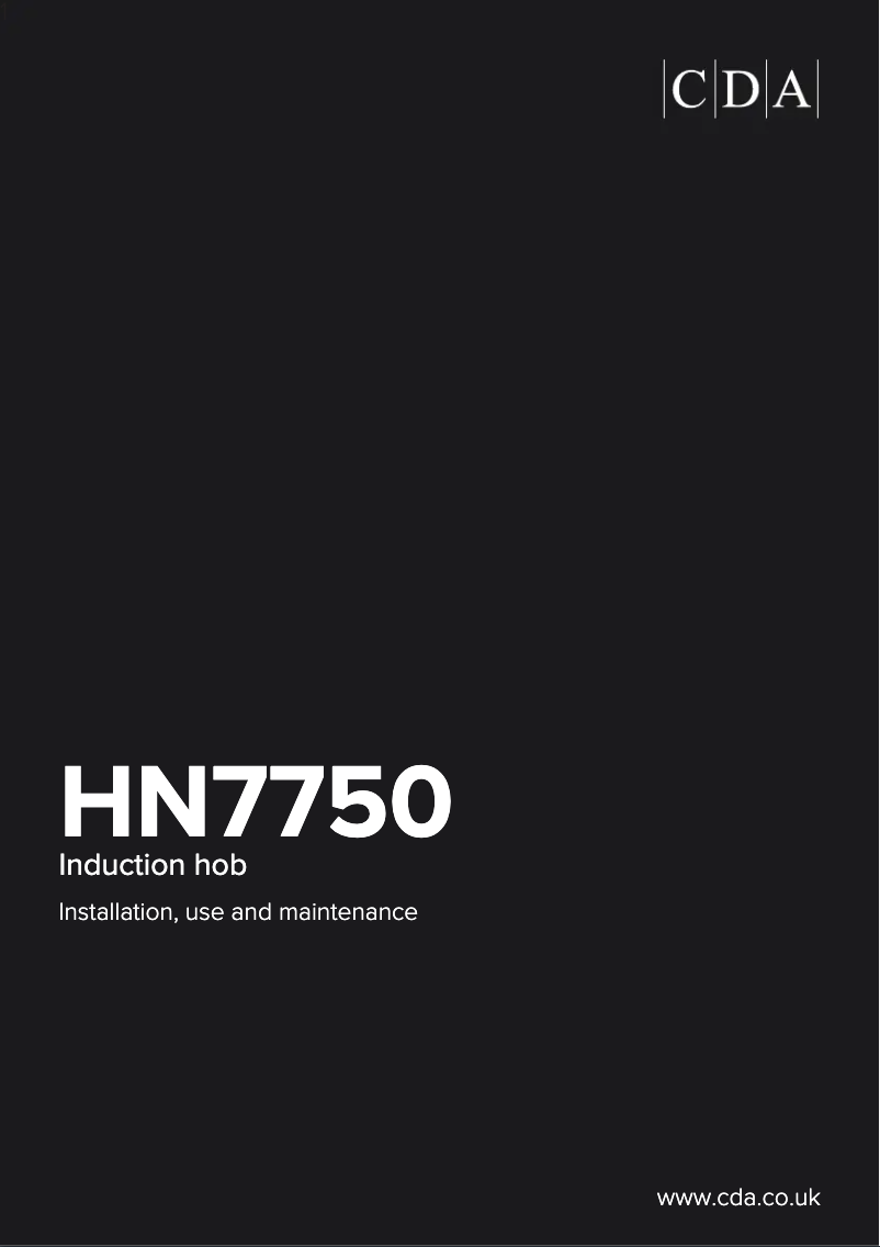 Page 1 de la notice Manuel utilisateur CDA HN7750