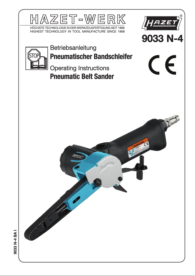 Image de la première page du manuel de l'appareil 9033N-4