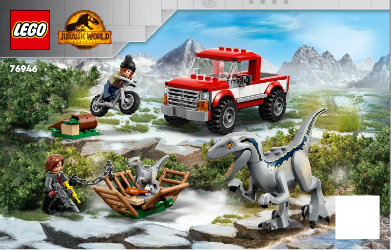 Page 1 de la notice Manuel utilisateur Lego Jurassic World 76946