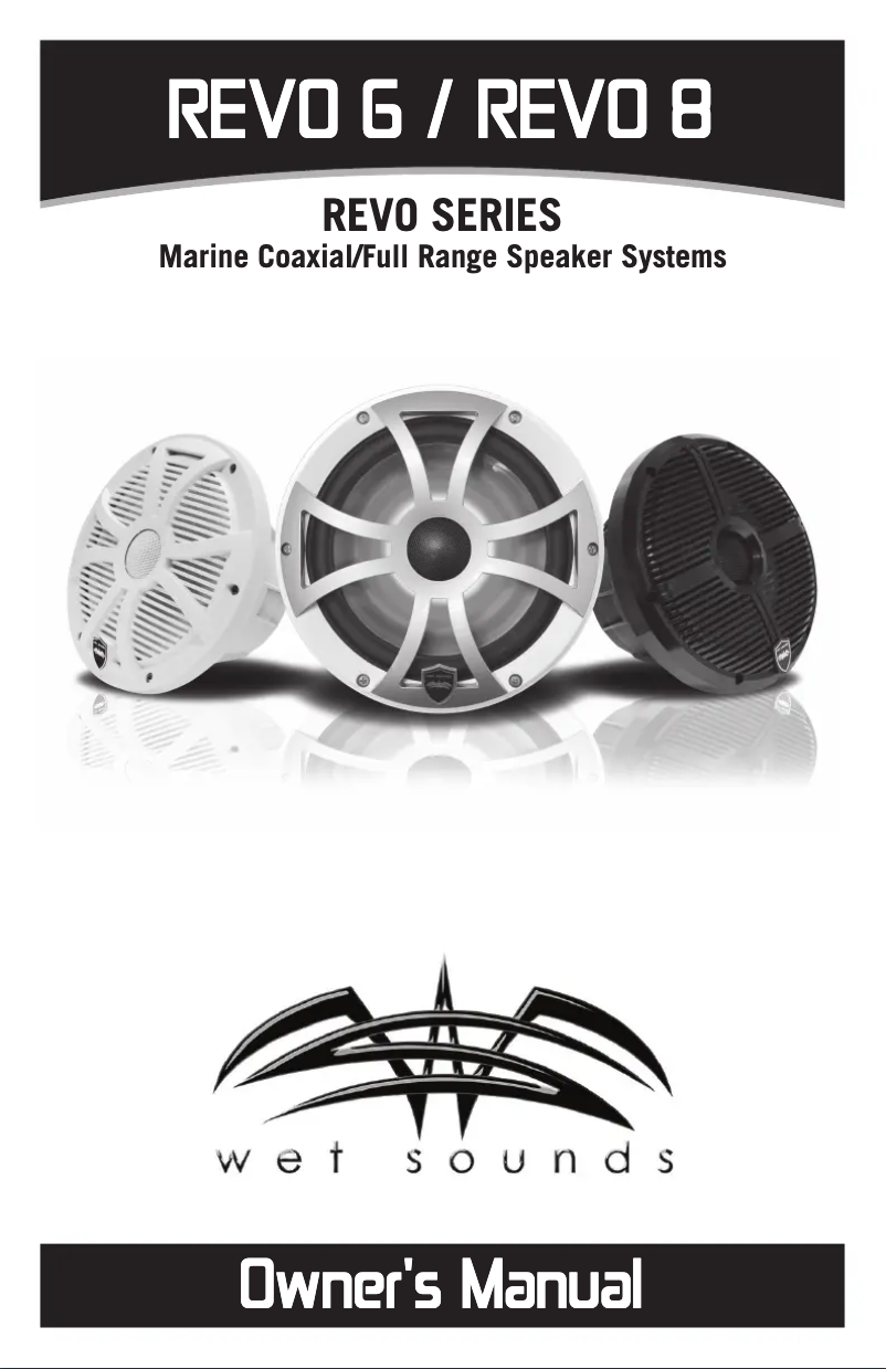 Image de la première page du manuel de l'appareil REVO 6-XSB-SS