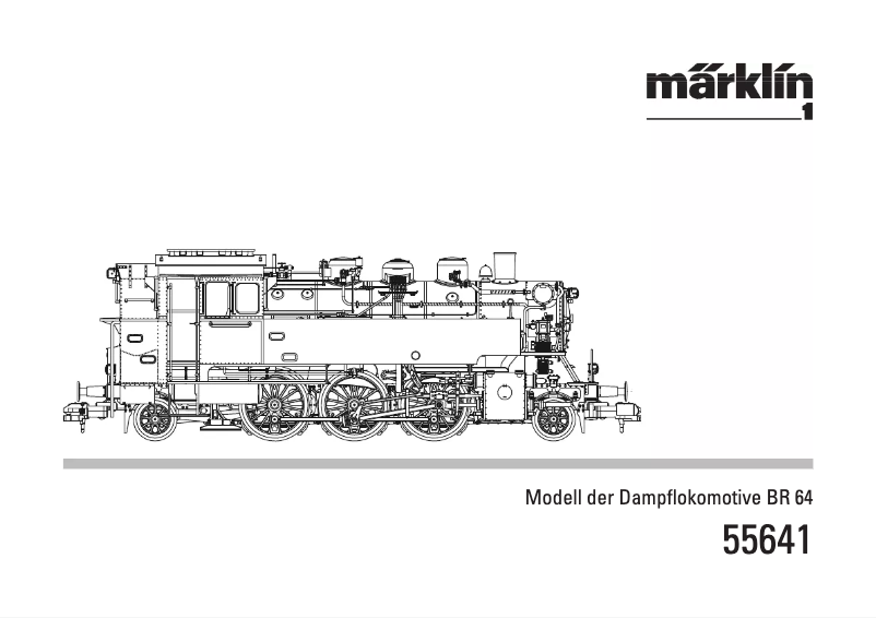 Image de la première page du manuel de l'appareil 55641 BR 064 DB Tank