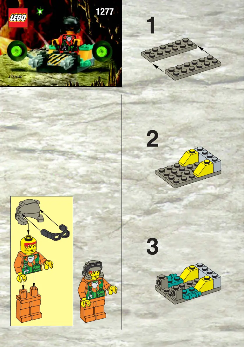 Page n°1 - Manuel utilisateur Lego HOVERCRAFT WITH ICE SAWS