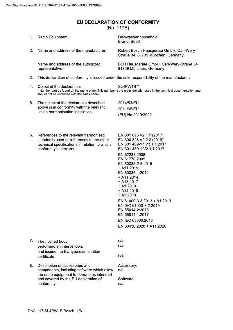 Page 1 de la notice Mode d'emploi Bosch SPS6YMI17E