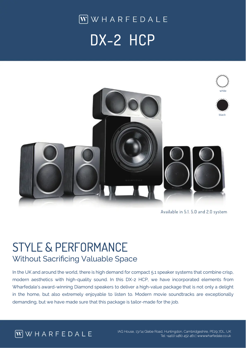 Image de la première page du manuel de l'appareil DX-2 HCP