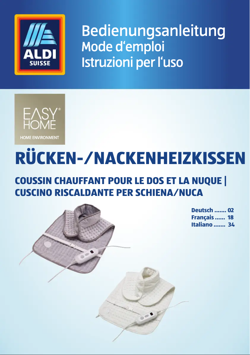 Page 1 de la notice Manuel utilisateur Easy Home GT-HCP-02