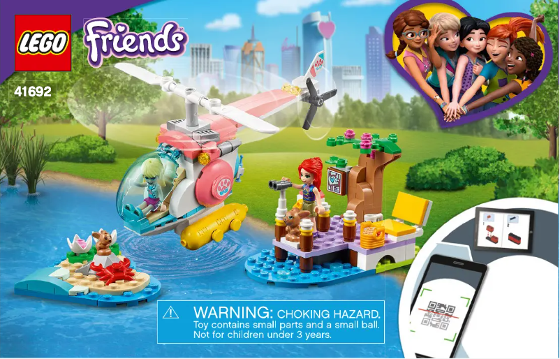 Page n°1 - Manuel utilisateur Lego Friends 41442