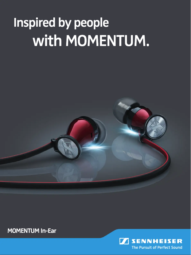 Image de la première page du manuel de l'appareil MOMENTUM In-Ear G
