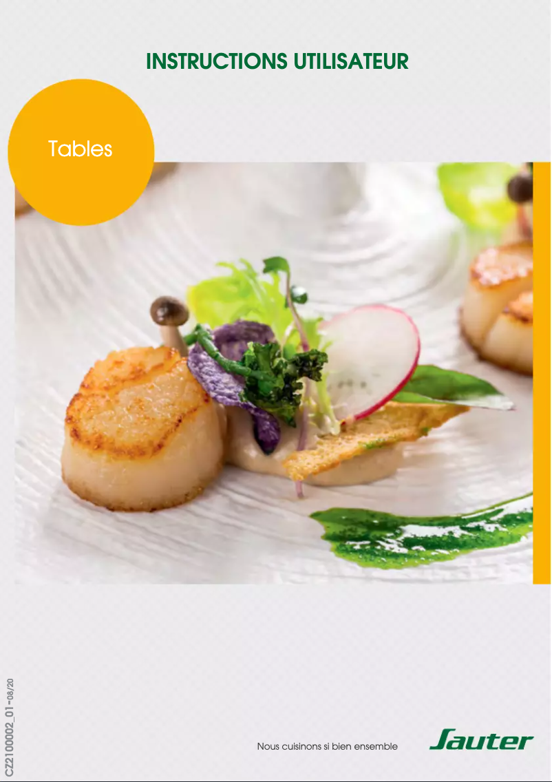 Page 1 de la notice Manuel utilisateur Sauter SPI9643B