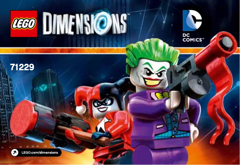 Page n°1 - Consignes visuelles Lego Dimensions 71229