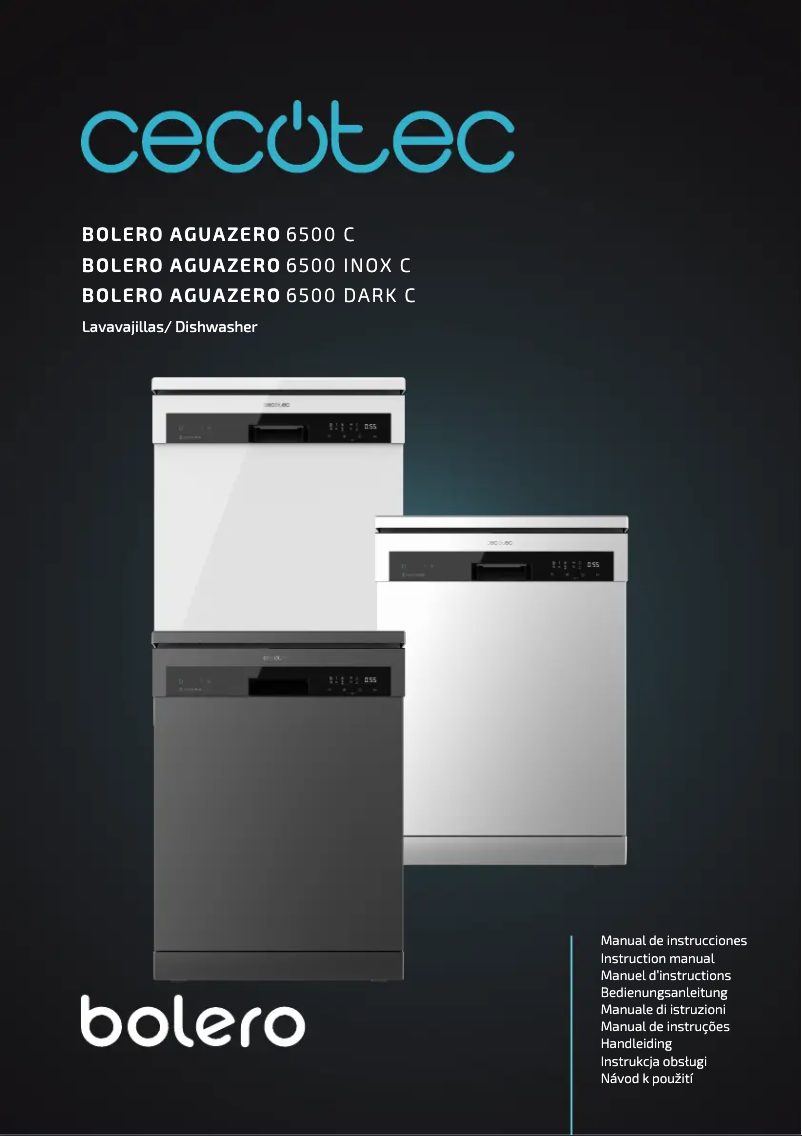 Page 1 de la notice Manuel utilisateur Cecotec Bolero Aguazero 6500 C