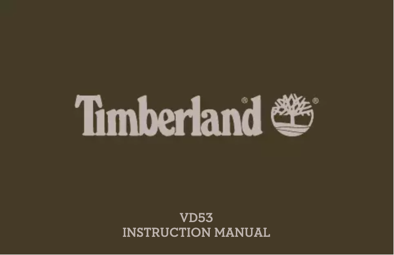 Page 1 de la notice Manuel utilisateur Timberland Stonington TBL.15512