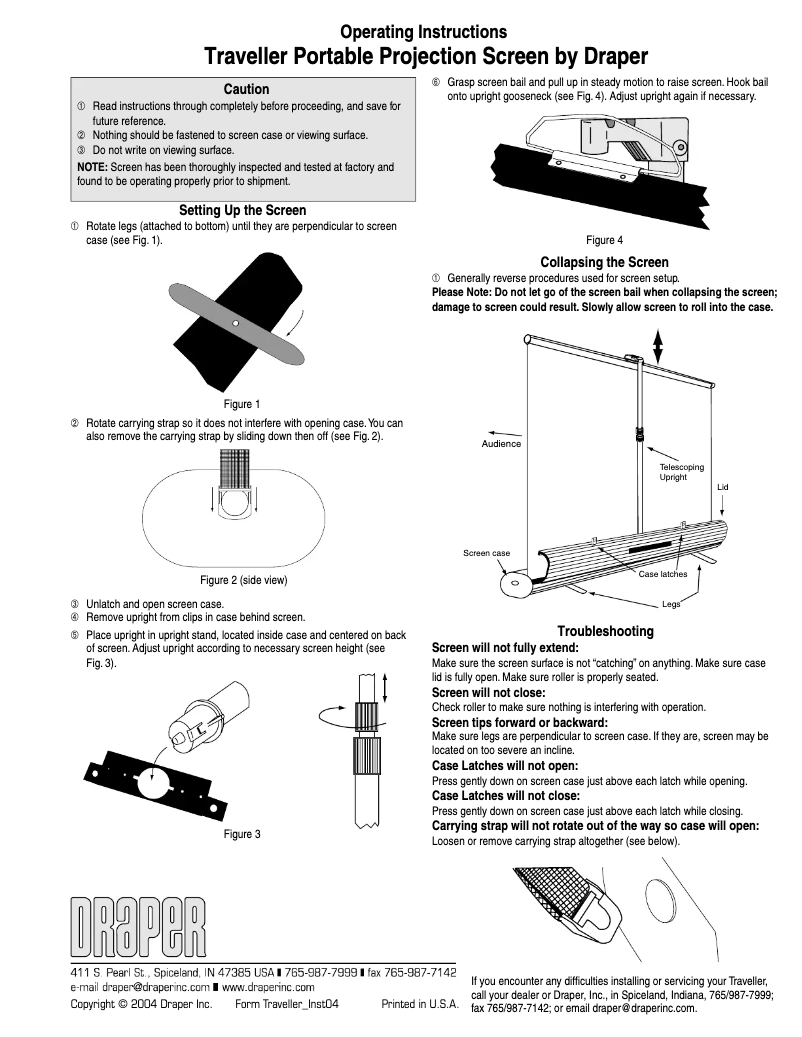 Page n°1 - Manuel utilisateur Draper DR230109