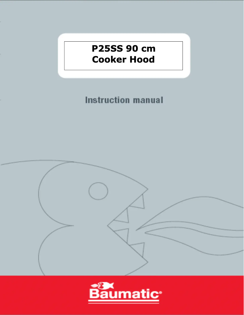 Image de la première page du manuel de l'appareil P25SS