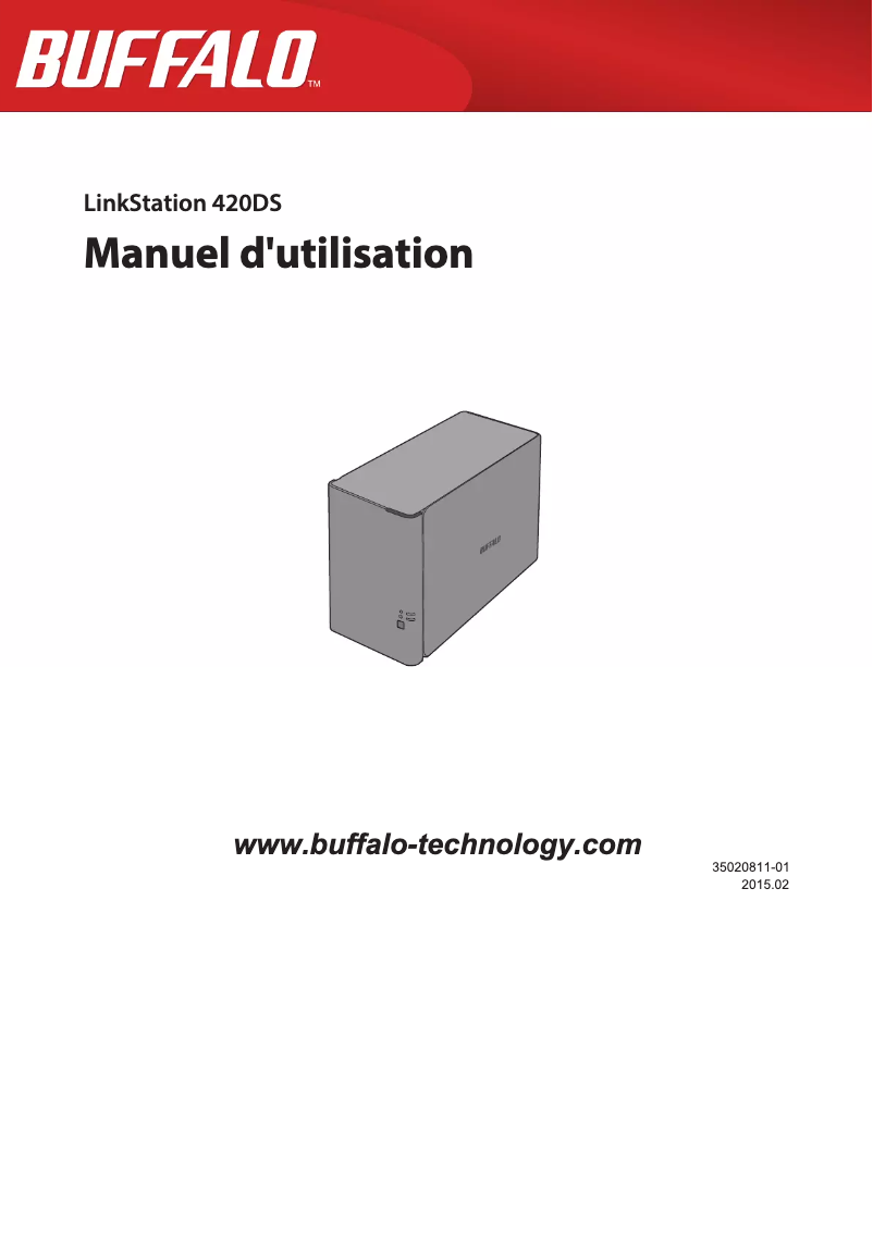 Page n°1 - Manuel utilisateur Buffalo LinkStation 420 NVR