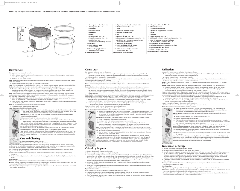 Image de la première page du manuel de l'appareil RC850