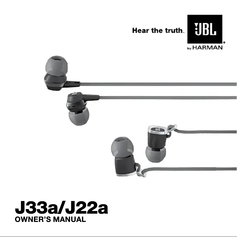 Image de la première page du manuel de l'appareil J22a