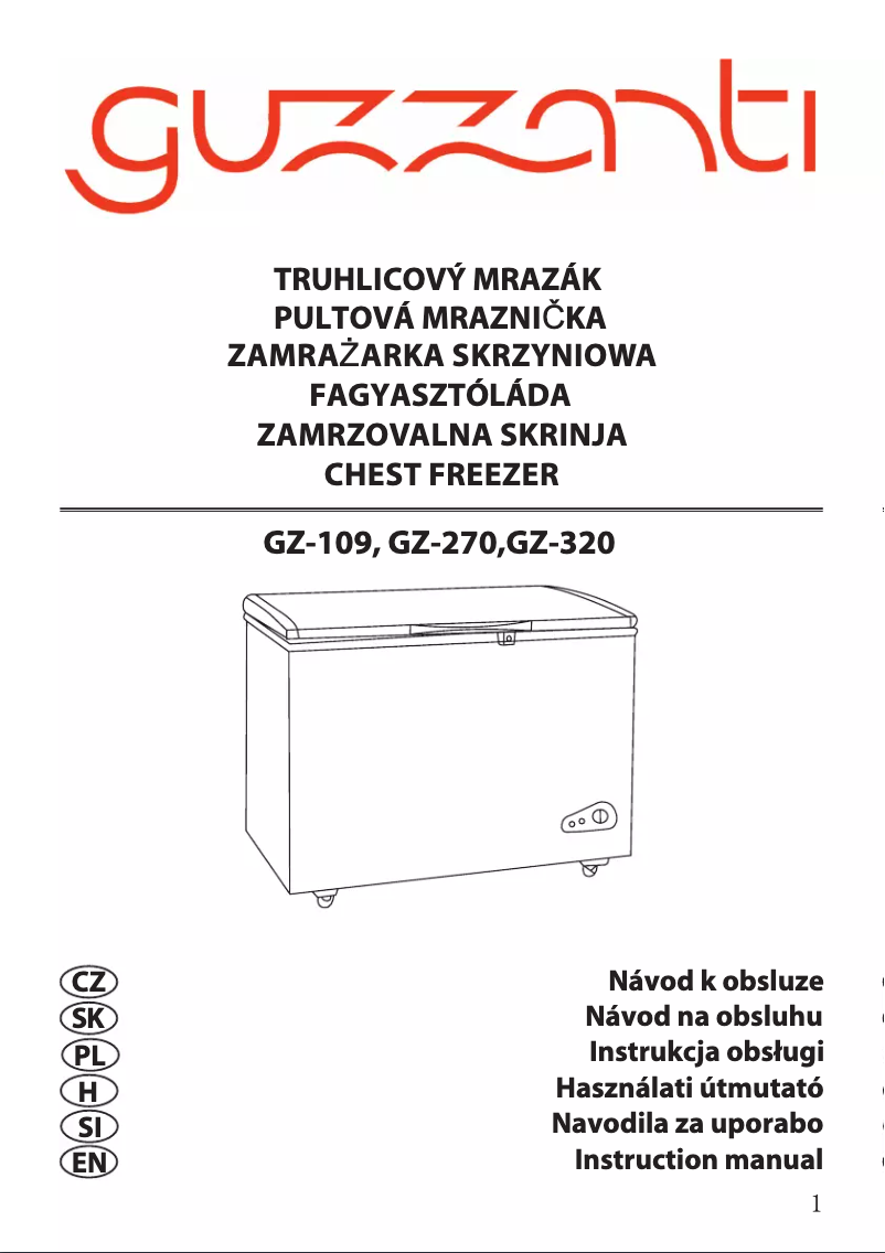 Image de la première page du manuel de l'appareil GZ-320