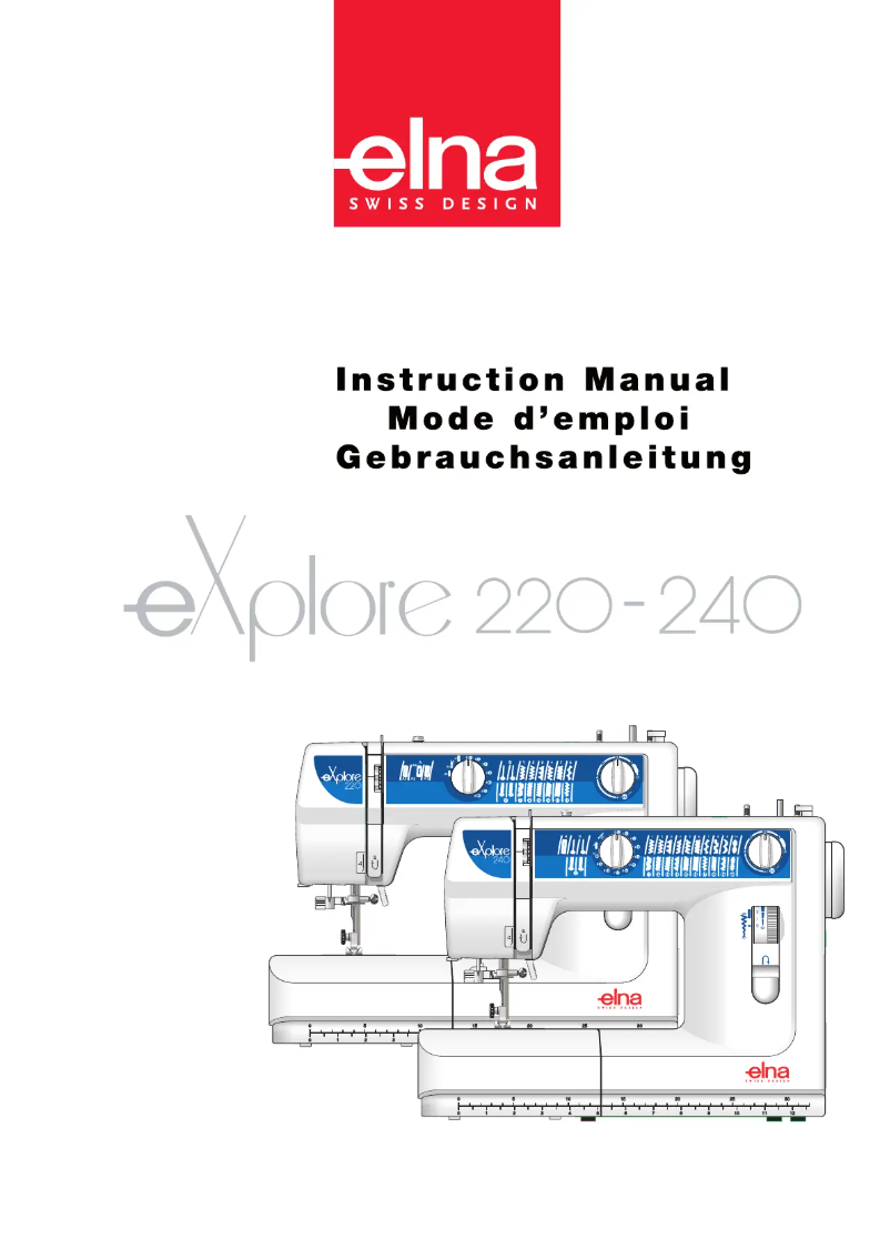 Image de la première page du manuel de l'appareil eXplore 240