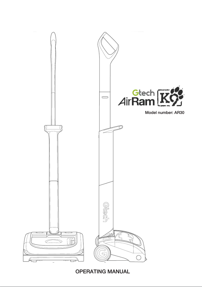 Page n°1 - Manuel utilisateur G-Technology AirRam K9 AR30