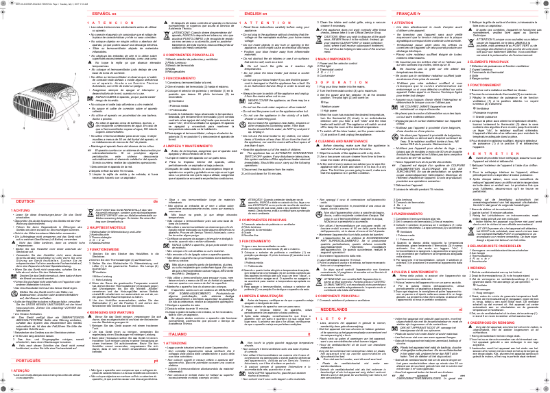 Image de la première page du manuel de l'appareil TH 8305