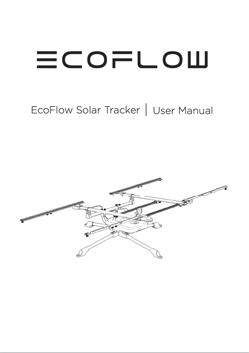 Page 1 de la notice Manuel utilisateur EcoFlow Solar Tracker
