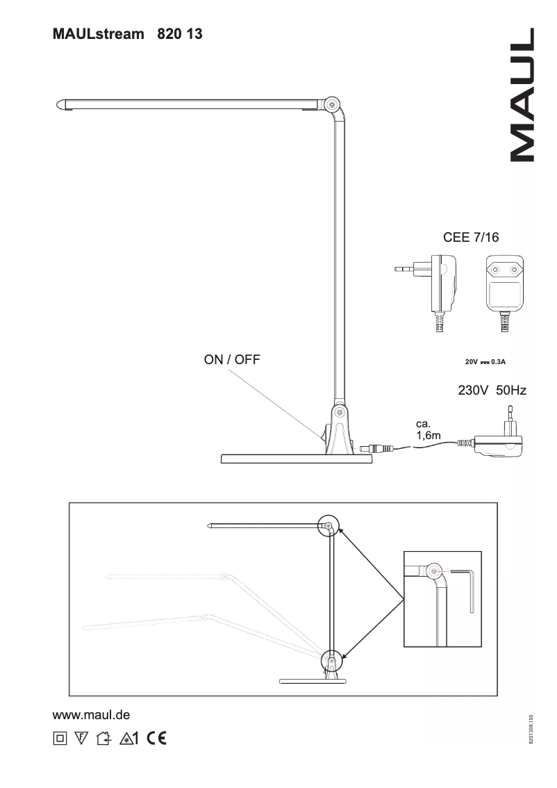 Page 1 de la notice Manuel utilisateur MAUL Stream