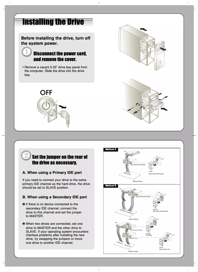 Image de la première page du manuel de l'appareil GSA-H54L