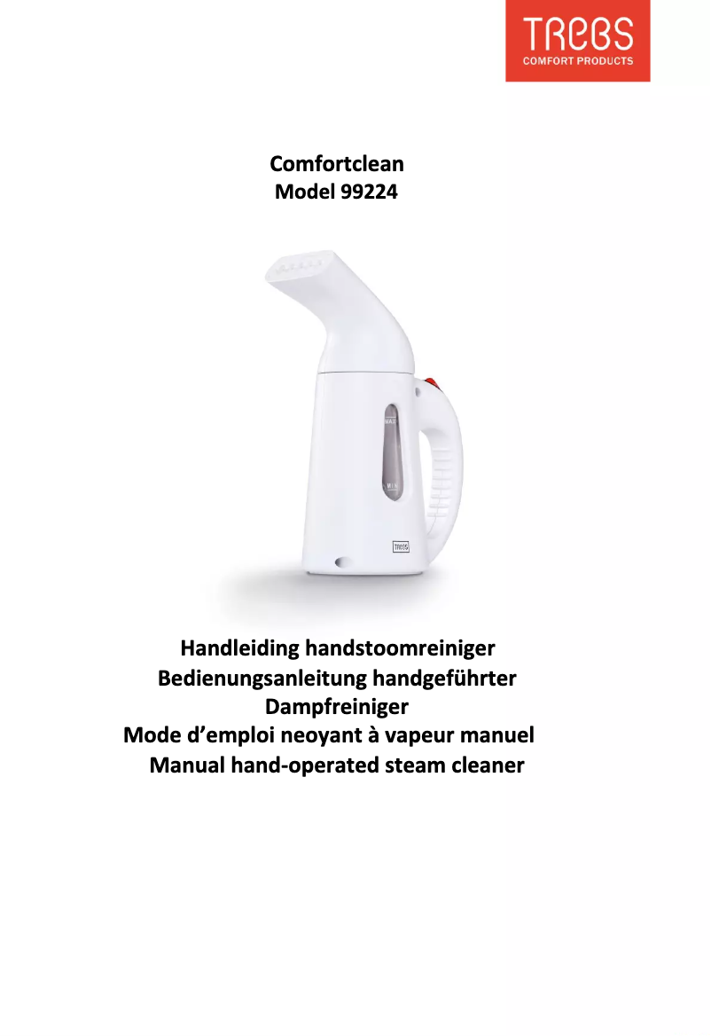 Imagen de la primera página del manual del dispositivo Comfortclean 99224