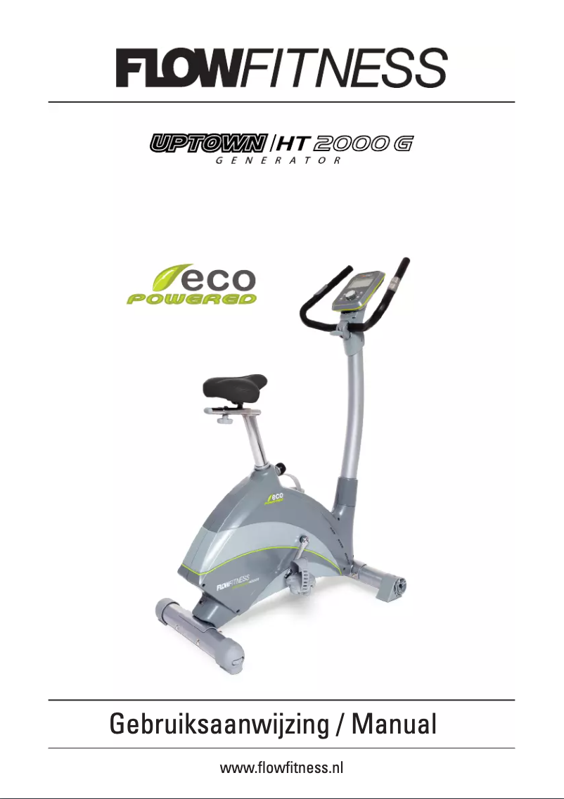 Image de la première page du manuel de l'appareil HT2000G