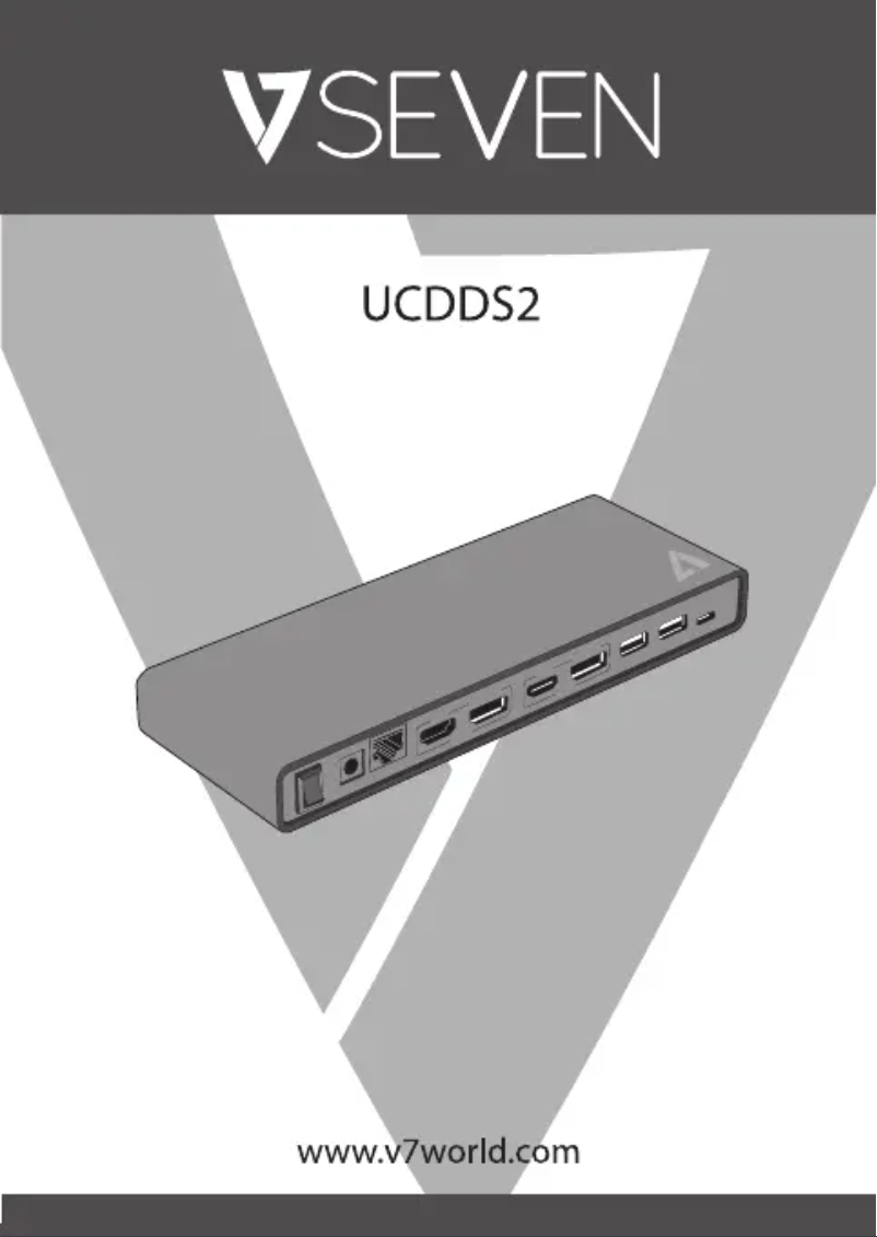 Image de la première page du manuel de l'appareil UCDDS2